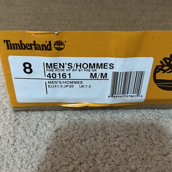Men’s Timberland Rime Ridge HP water proof boot size 8. - Picture 6 of 10